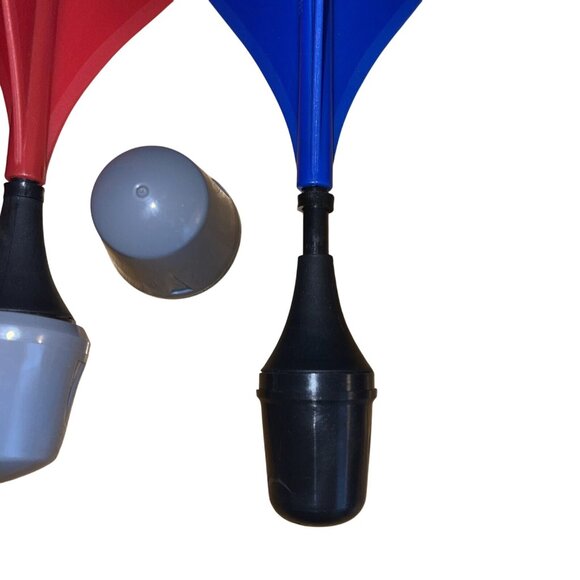 Lawn Darts Set Of 4 In Blue & Red With Weighted Tips For Outdoor Games - Picture 9 of 14